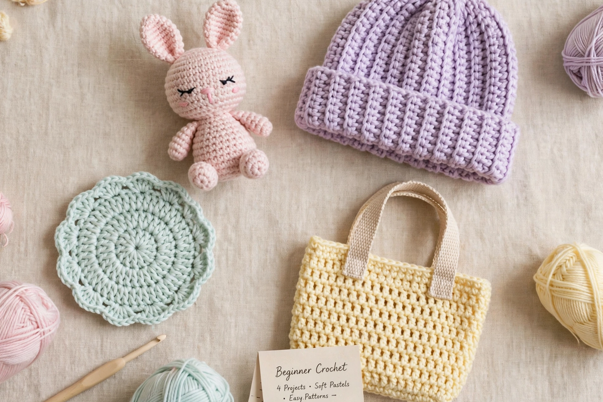 The Ultimate Beginner's Guide to Crochet: Everything You Need to Start Stitching Pattern